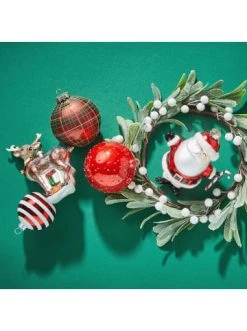 Schlussverkauf 🤩 Weihnachten Butlers 2x Glaskugel Ornament Ø8cm HANG ON In Rot Günstig Kaufen 🎁 -Butlers Geschaft butlers 2x glaskugel ornament o8cm hang on in rot 4