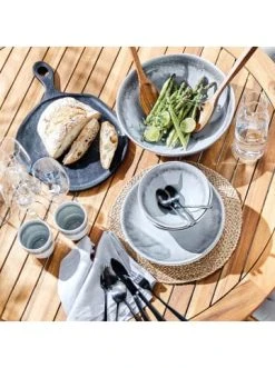 Coupon 🔥 Küche Butlers 4x Dinnerteller Ø28cm ATLANTIS In Blau Günstig Kaufen ⌛ -Butlers Geschaft butlers 4x dinnerteller o28cm atlantis in blau 7