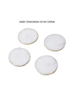 Bestpreis 😉 Küche Butlers 4x Edelsteinuntersetzer Ø11cm CRYSTAL In Weiß-Gold Günstig Kaufen 🔥 -Butlers Geschaft butlers 4x edelsteinuntersetzer o11cm crystal in weiss gold 2