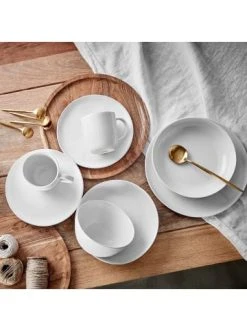 Angebote 👏 Küche Butlers 4x Frühstücksteller Ø23cm NATIVE In Weiß Günstig Kaufen 🥰 -Butlers Geschaft butlers 4x fruhstucksteller o23cm native in weiss 1