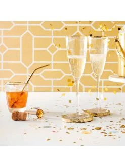 Bestes Angebot 👍 Küche Butlers 4x Sektgläser Mit Goldrand Und Rillen 250ml GOLDEN TWENTIES In Transparent Günstig Kaufen 😍 15 Bestes Angebot 👍 Küche Butlers 4x Sektgläser Mit Goldrand Und Rillen 250ml GOLDEN TWENTIES In Transparent Günstig Kaufen 😍 -Butlers Geschaft butlers 4x sektglaser mit goldrand und rillen 250ml golden twenties in transparent 6