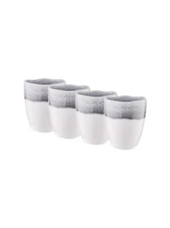 Großhandel 🔔 Küche Butlers 4x Tasse 300ml ATLANTIS In Grau Günstig Kaufen ❤️