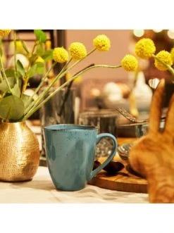 Angebote 🧨 Küche Butlers 4x Tasse 300ml FINCA In Blau Günstig Kaufen 🔔 -Butlers Geschaft butlers 4x tasse 300ml finca in blau 1