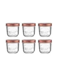 Großhandel 🎁 Küche Butlers 6x Aufbewahrungsgläser 220ml MASON'S In Transparent Günstig Kaufen 🧨