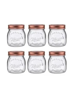 Neu 🤩 Küche Butlers 6x Aufbewahrungsgläser 250ml MASON'S In Transparent Günstig Kaufen 🔥