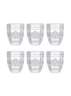 Auslauf 👏 Küche Butlers 6x Gläser 250ml VICTORIAN In Transparent Günstig Kaufen 🤩