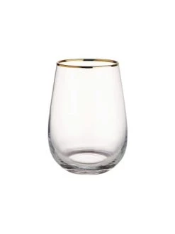 Am billigsten 😀 Küche Butlers 6x Gläser Mit Goldrand 590ml TOUCH OF GOLD In Transparent Günstig Kaufen 🎁 -Butlers Geschaft butlers 6x glaser mit goldrand 590ml touch of gold in transparent 2