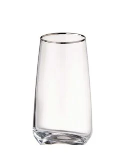 Angebote 💯 Küche Butlers 6x Longdrinkgläser Mit Silberrand 480ml TOUCH OF SILVER In Transparent Günstig Kaufen ✨ -Butlers Geschaft butlers 6x longdrinkglaser mit silberrand 480ml touch of silver in transparent 2