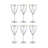 Besorgen ❤️ Küche Butlers 6x Weingläser Mit Goldrand 400ml SMERALDA In Transparent Günstig Kaufen 🛒 -Butlers Geschaft butlers 6x weinglaser mit goldrand 400ml smeralda in transparent