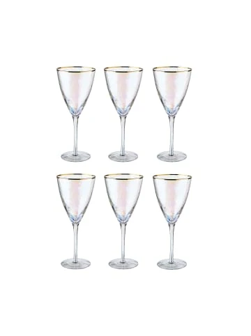 Besorgen ❤️ Küche Butlers 6x Weingläser Mit Goldrand 400ml SMERALDA In Transparent Günstig Kaufen 🛒 3 Besorgen ❤️ Küche Butlers 6x Weingläser Mit Goldrand 400ml SMERALDA In Transparent Günstig Kaufen 🛒