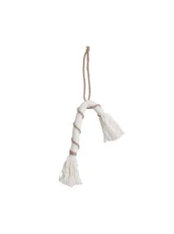Rabatt ⌛ Weihnachten Butlers Anhänger 🍬 Candy Cane Macramé HANG ON In Creme Günstig Kaufen ❤️ -Butlers Geschaft butlers anhanger candy cane macrame hang on in creme 2