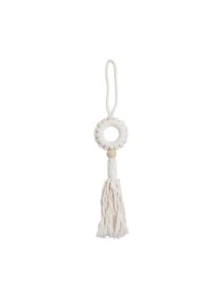 Auslauf 💯 Weihnachten Butlers Anhänger Tassel Macramé HANG ON In Creme Günstig Kaufen 🤩