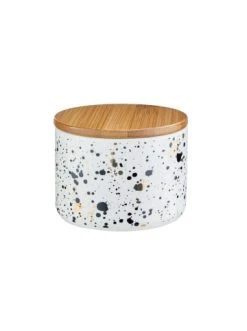 Schlussverkauf 😀 Küche Butlers Aufbewahrungsdose Gesprenkelt 400 Ml QUEEN IT In Weiß-Schwarz Günstig Kaufen 😍