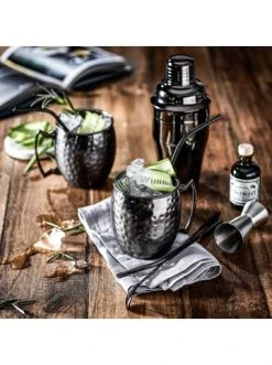 Besorgen 🔔 Küche Butlers Becher Gehämmert 470ml MOSCOW MULE In Schwarz Günstig Kaufen ❤️ -Butlers Geschaft butlers becher gehammert 470ml moscow mule in schwarz 2