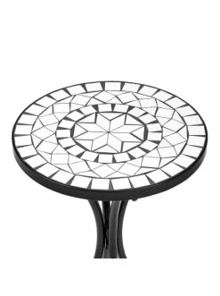 Beste Bewertungen von 😉 Garten & Balkon Butlers Beistelltisch PALAZZO In Weiß-Schwarz Günstig Kaufen 🌟 -Butlers Geschaft butlers beistelltisch palazzo in weiss schwarz 2