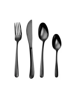 Bestpreis 👏 Küche Butlers Besteck-Set 16-tlg. QUEENS In Schwarz Günstig Kaufen 🧨 -Butlers Geschaft butlers besteck set 16 tlg queens in schwarz 1