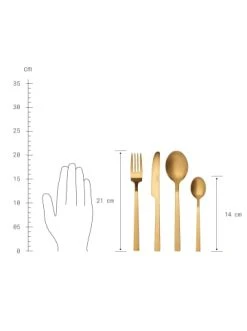 Rabatt ✔️ Küche Butlers Besteck-Set 16-tlg. Spülmaschinengeeignet NEW BASIC In Gold Günstig Kaufen 🎁 7 Rabatt ✔️ Küche Butlers Besteck-Set 16-tlg. Spülmaschinengeeignet NEW BASIC In Gold Günstig Kaufen 🎁 -Butlers Geschaft butlers besteck set 16 tlg spulmaschinengeeignet new basic in gold 2