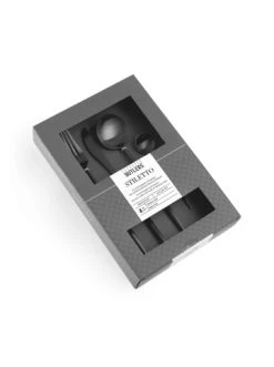 Rabatt 🔔 Küche Butlers Besteck-Set 4-tlg. Matt STILETTO In Schwarz Günstig Kaufen 🎁 -Butlers Geschaft butlers besteck set 4 tlg matt stiletto in schwarz 2