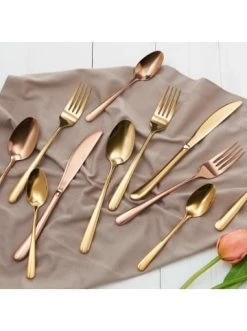 Aktion 🔔 Küche Butlers Besteck-Set 4-tlg. QUEENS In Roségold Günstig Kaufen ❤️ -Butlers Geschaft butlers besteck set 4 tlg queens in rosegold 5