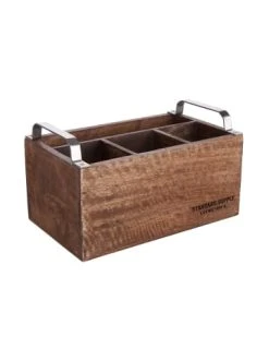 Schlussverkauf ⌛ Küche Butlers Besteckträger L 24 X B 14cm STANDARD SUPPLY In Braun Günstig Kaufen 🛒 -Butlers Geschaft butlers bestecktrager l 24 x b 14cm standard supply in braun 3