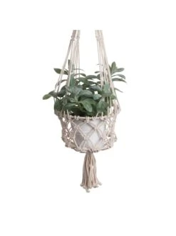 Aktion 🎁 Dekoration Butlers Blumenampel MACRAMÉ In Creme Günstig Kaufen 🧨 9 Aktion 🎁 Dekoration Butlers Blumenampel MACRAMÉ In Creme Günstig Kaufen 🧨 -Butlers Geschaft butlers blumenampel macrame in creme 2