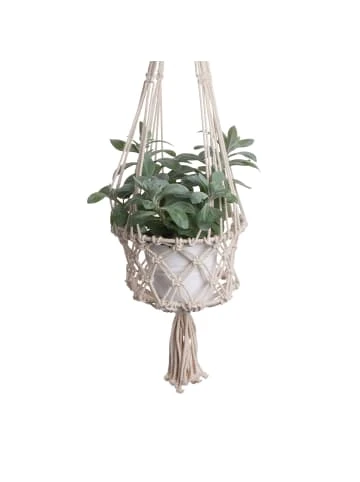 Aktion 🎁 Dekoration Butlers Blumenampel MACRAMÉ In Creme Günstig Kaufen 🧨 6 Aktion 🎁 Dekoration Butlers Blumenampel MACRAMÉ In Creme Günstig Kaufen 🧨 – Bild 4