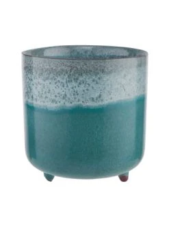 Aktion 🥰 Dekoration Butlers Blumentopf Mit Füßen Ø14cm TIDE In Blau Günstig Kaufen ✔️