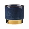 Rabatt 🤩 Dekoration Butlers Blumentopf Ø 15 Cm GOLDEN TOUCH In Blau-Gold Günstig Kaufen 🛒 -Butlers Geschaft butlers blumentopf o 15 cm golden touch in blau gold