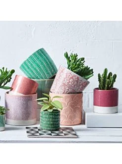 Billig 🎁 Dekoration Butlers Blumentopf Ø14cm BLOOMY In Blau Günstig Kaufen ⭐ -Butlers Geschaft butlers blumentopf o14cm bloomy in blau 1