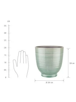 Brandneu ⭐ Dekoration Butlers Blumentopf Ø20cm BLOOM In Mint Günstig Kaufen 👍 -Butlers Geschaft butlers blumentopf o20cm bloom in mint 1