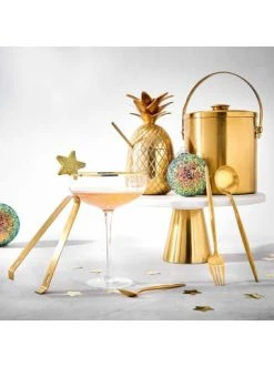 Bestpreis 👍 Küche Butlers Champagnerschale Mit Goldrand Und Rillen 400ml GOLDEN TWENTIES In Transparent Günstig Kaufen 👏 -Butlers Geschaft butlers champagnerschale mit goldrand und rillen 400ml golden twenties in transparent 3