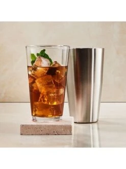 Billig ✨ Küche Butlers Cocktailshaker Mit Glas 700ml BOSTON SHAKER In Silber Günstig Kaufen 😉 -Butlers Geschaft butlers cocktailshaker mit glas 700ml boston shaker in silber 3