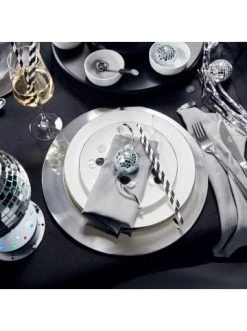 Großhandel 🤩 Dekoration Butlers Deko-Teller Ø35cm PIATTO In Silber Günstig Kaufen 🥰 -Butlers Geschaft butlers deko teller o35cm piatto in silber 4