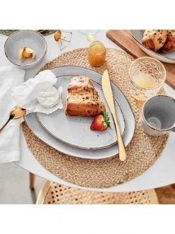 Bestes Angebot ❤️ Küche Butlers Dinnerteller L 27 X B 21cm FINCA In Grau Günstig Kaufen 🛒 -Butlers Geschaft butlers dinnerteller l 27 x b 21cm finca in grau 9