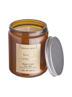 Butlers Geschaft -Butlers Geschaft butlers duftkerze sweet pistachios mit sojawachs peaceful mind in braun silber 1