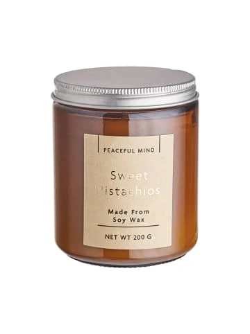 Großhandel 🛒 Dekoration Butlers Duftkerze Sweet Pistachios Mit Sojawachs PEACEFUL MIND In Braun-Silber Günstig Kaufen 🛒 3 Großhandel 🛒 Dekoration Butlers Duftkerze Sweet Pistachios Mit Sojawachs PEACEFUL MIND In Braun-Silber Günstig Kaufen 🛒