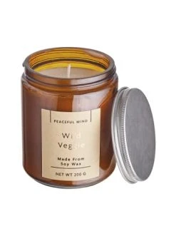 Brandneu 😍 Dekoration Butlers Duftkerze Wild Veggie Mit Sojawachs PEACEFUL MIND In Braun-Silber Günstig Kaufen ⭐ -Butlers Geschaft butlers duftkerze wild veggie mit sojawachs peaceful mind in braun silber 1