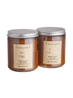 Brandneu 😍 Dekoration Butlers Duftkerze Wild Veggie Mit Sojawachs PEACEFUL MIND In Braun-Silber Günstig Kaufen ⭐ -Butlers Geschaft butlers duftkerze wild veggie mit sojawachs peaceful mind in braun silber 2