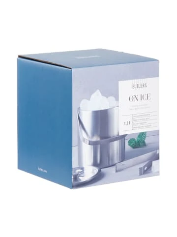 Budget 😍 Haushalt Butlers Eiseimer Mit Zange Höhe 16cm ON ICE In Silber Günstig Kaufen 😉 5 Budget 😍 Haushalt Butlers Eiseimer Mit Zange Höhe 16cm ON ICE In Silber Günstig Kaufen 😉 – Bild 3