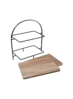 Billig 🌟 Küche Butlers Etagere 2-stufig Höhe 45cm MANGO DAYS In Braun Günstig Kaufen 🤩 -Butlers Geschaft butlers etagere 2 stufig hohe 45cm mango days in braun 3