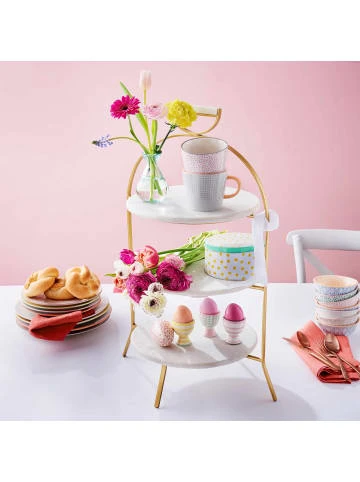 Angebote 🥰 Küche Butlers Etagere 3-stufig Höhe 65cm MARBLE In Weiß Günstig Kaufen 😍 4 Angebote 🥰 Küche Butlers Etagere 3-stufig Höhe 65cm MARBLE In Weiß Günstig Kaufen 😍 – Bild 2