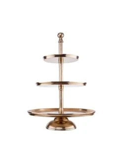 Angebote 😍 Küche Butlers Etagere 3-stufig Höhe 66cm BANQUET In Gold Günstig Kaufen 🎉 -Butlers Geschaft butlers etagere 3 stufig hohe 66cm banquet in gold 2