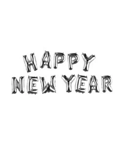 Bester Verkauf ⭐ Büro-, Schulbedarf & Kreativbedarf Butlers Folienballon Happy New Year UPPER CLASS In Silber Günstig Kaufen 🎉