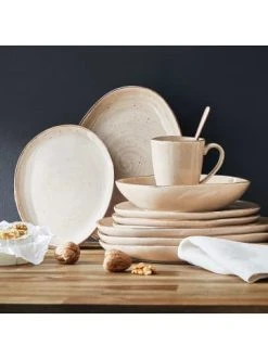 Billig 🤩 Küche Butlers Geschirr-Set 16-tlg. FINCA In Beige Günstig Kaufen 🤩 -Butlers Geschaft butlers geschirr set 16 tlg finca in beige 1