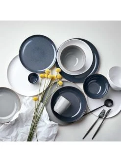 Beste Bewertungen von 🤩 Küche Butlers Geschirr-Set 8-tlg. NATIVE In Grau Günstig Kaufen 💯 -Butlers Geschaft butlers geschirr set 8 tlg native in grau 8