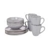 Großhandel ⌛ Küche Butlers Geschirr-Set Zum Frühstück 12-tlg. FINCA In Grau Günstig Kaufen ✨ -Butlers Geschaft butlers geschirr set zum fruhstuck 12 tlg finca in grau