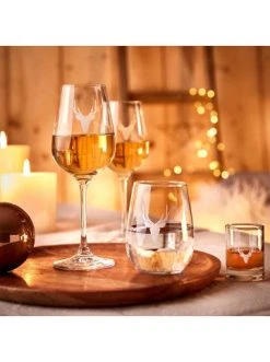 Butlers Geschaft -Butlers Geschaft butlers glas mit hirschkopf 360ml mountain love in transparent 1