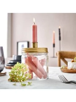 Bestpreis ⌛ Dekoration Butlers Glas Mit Kerzenhalter Höhe 15cm CANDLE JAR In Gold Günstig Kaufen ⌛ -Butlers Geschaft butlers glas mit kerzenhalter hohe 15cm candle jar in gold 5