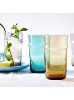 Blitzangebot 🛒 Küche Butlers Glas Organisch Mit Luftblasen 480ml BYRON In Gelb Günstig Kaufen 💯 -Butlers Geschaft butlers glas organisch mit luftblasen 480ml byron in gelb 1