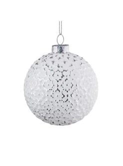 Top 10 😉 Weihnachten Butlers Glaskugel Ornament Ø8cm HANG ON In Weiß Günstig Kaufen 💯